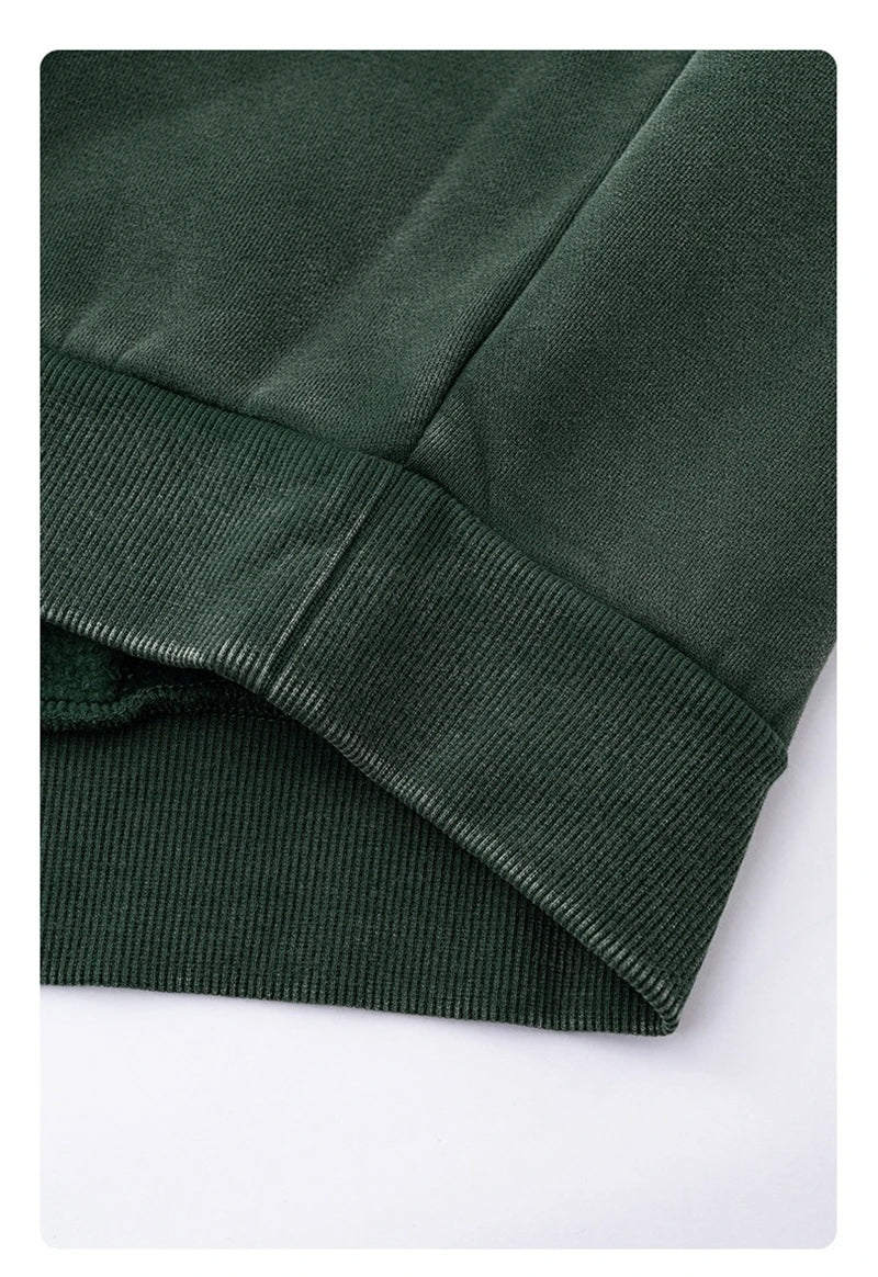 HY1089 Washed Fleece Hoodie