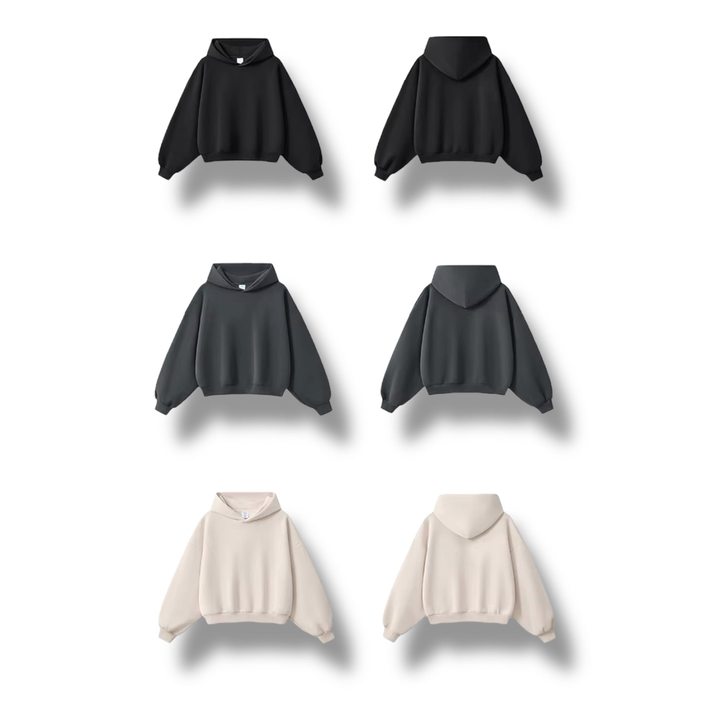 HY0038 350gsm Solid Fleece Hoodie & HY0037 350gsm Fleece Straight Pants