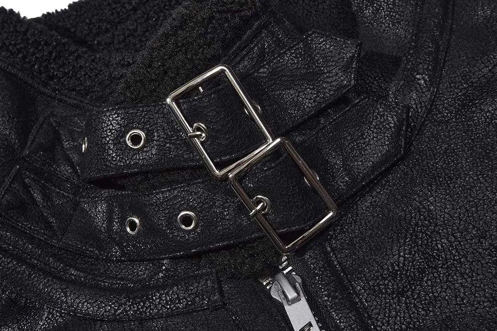MADE EXTREME Vintage Fur Integrated Fleece Jacket