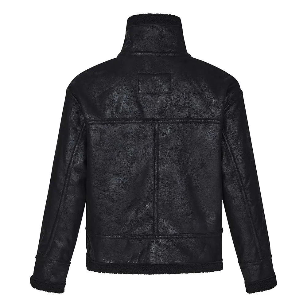 MADE EXTREME Vintage Fur Integrated Fleece Jacket