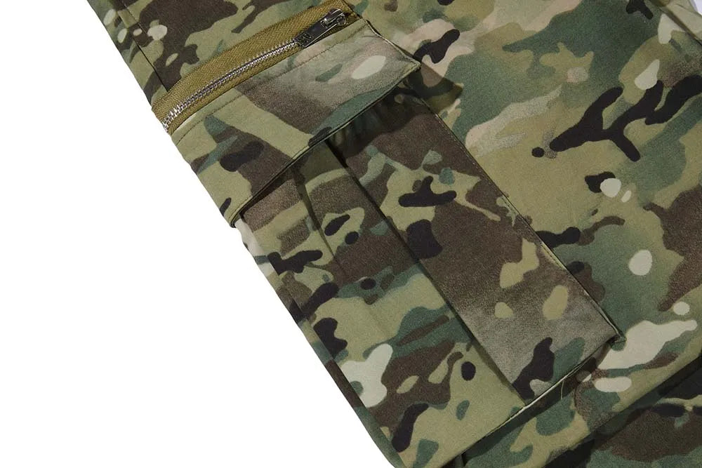 MADE EXTREME Camouflage Pants Streetwear Cargo Pants