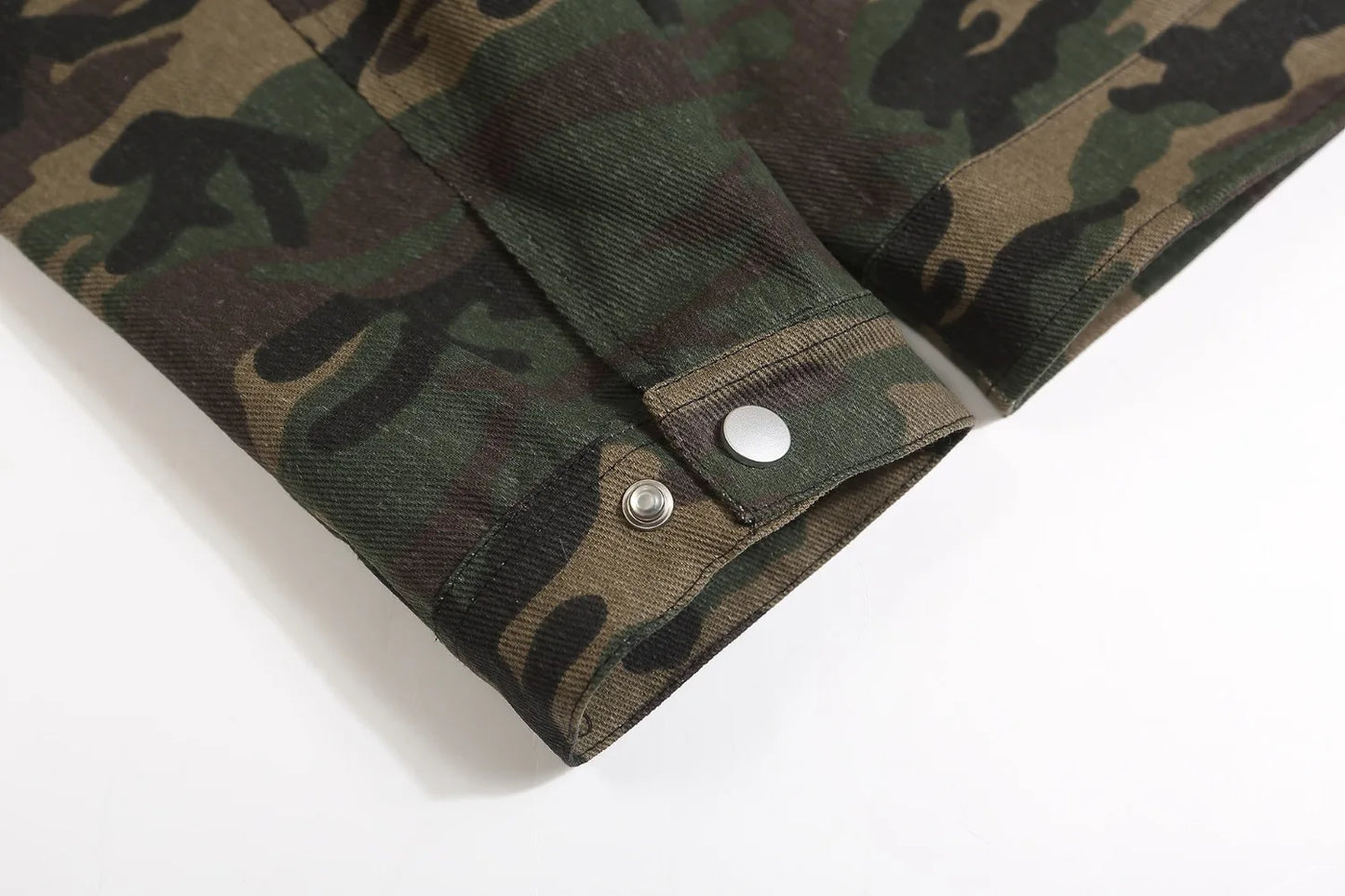 UNCLEDONJM Vintage Camouflage Detroit Jacket