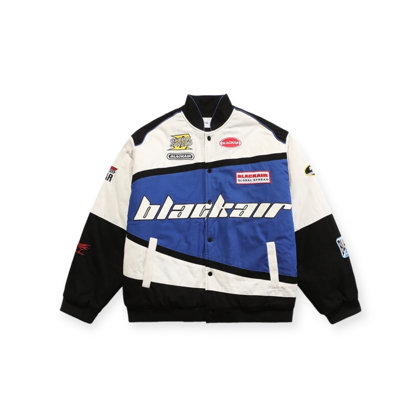 Racing Embroidery Motorcycle Bomber