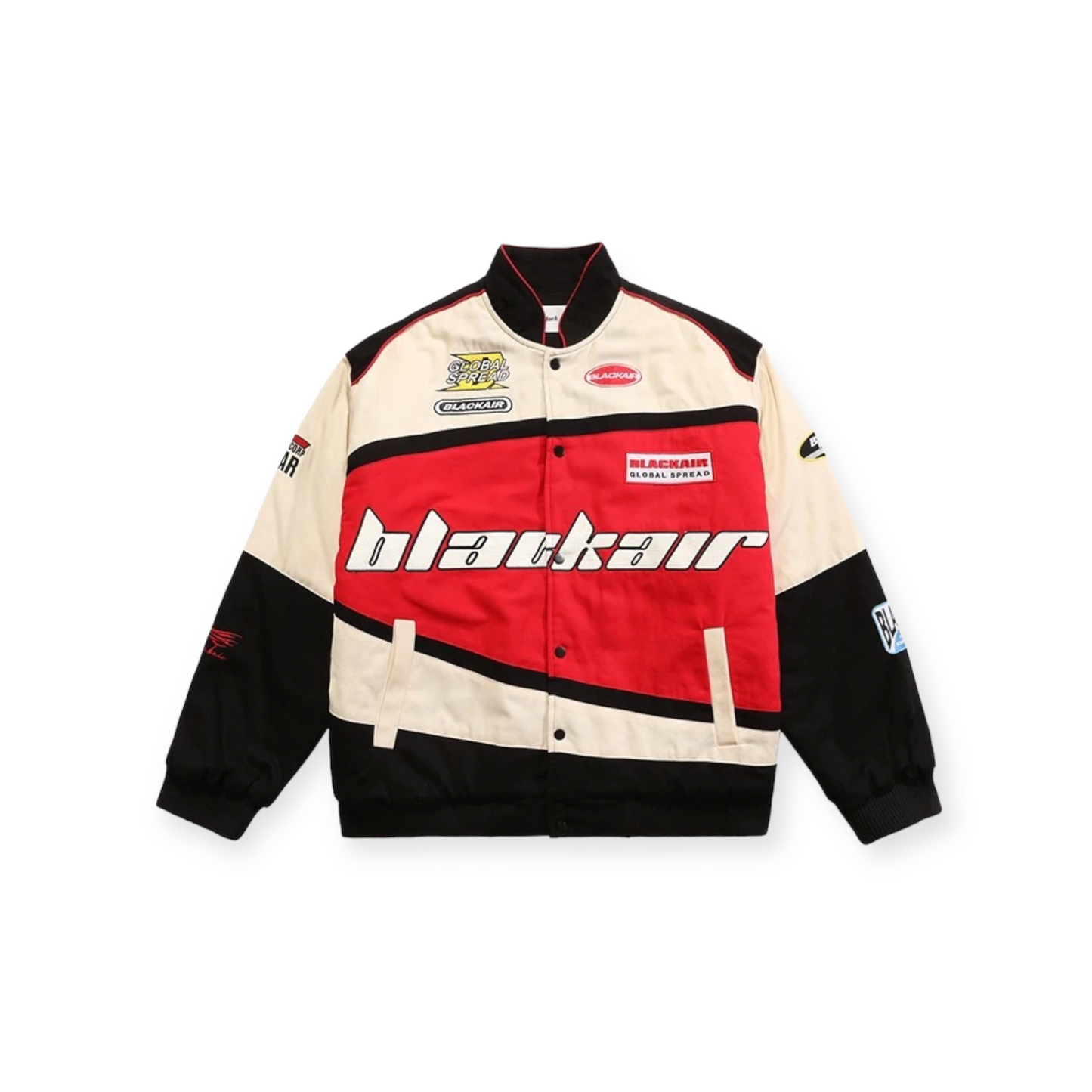 Racing Embroidery Motorcycle Bomber