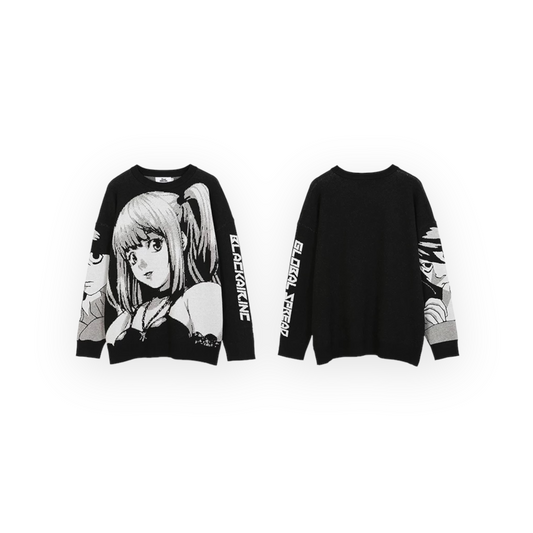 Tiny Spark Japanese Style Anime Girl Knitted Sweater